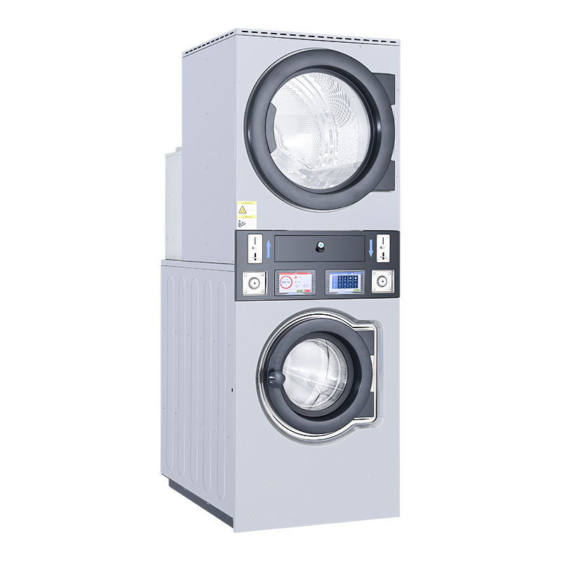 Coin-Operated Stacked Washer Dryer