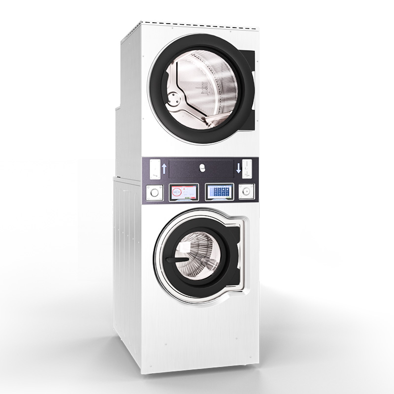 15kg Commercial Stackable Washer and Dryer